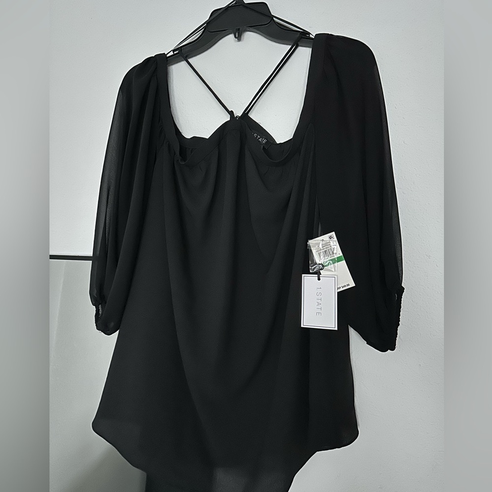 NWT Dressy off the shoulder top